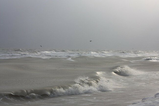 Азовское море замерзает - фото Татьяна Кравченко 