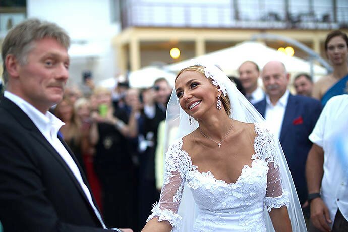 Фото: свадьба Навки и Пескова, 2015г