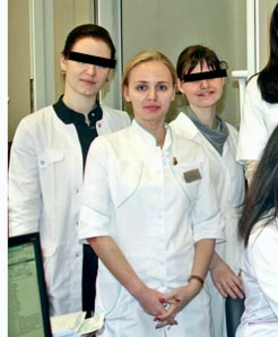 Мария Путина - аспирантка Эндокринологического научного центра, Москва, фото 2011 года