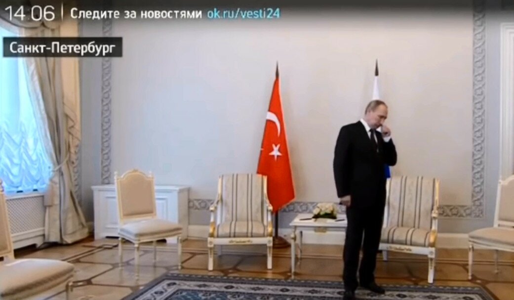 Эрдоган опоздал к Путину (видео 9 августа 2016г.)